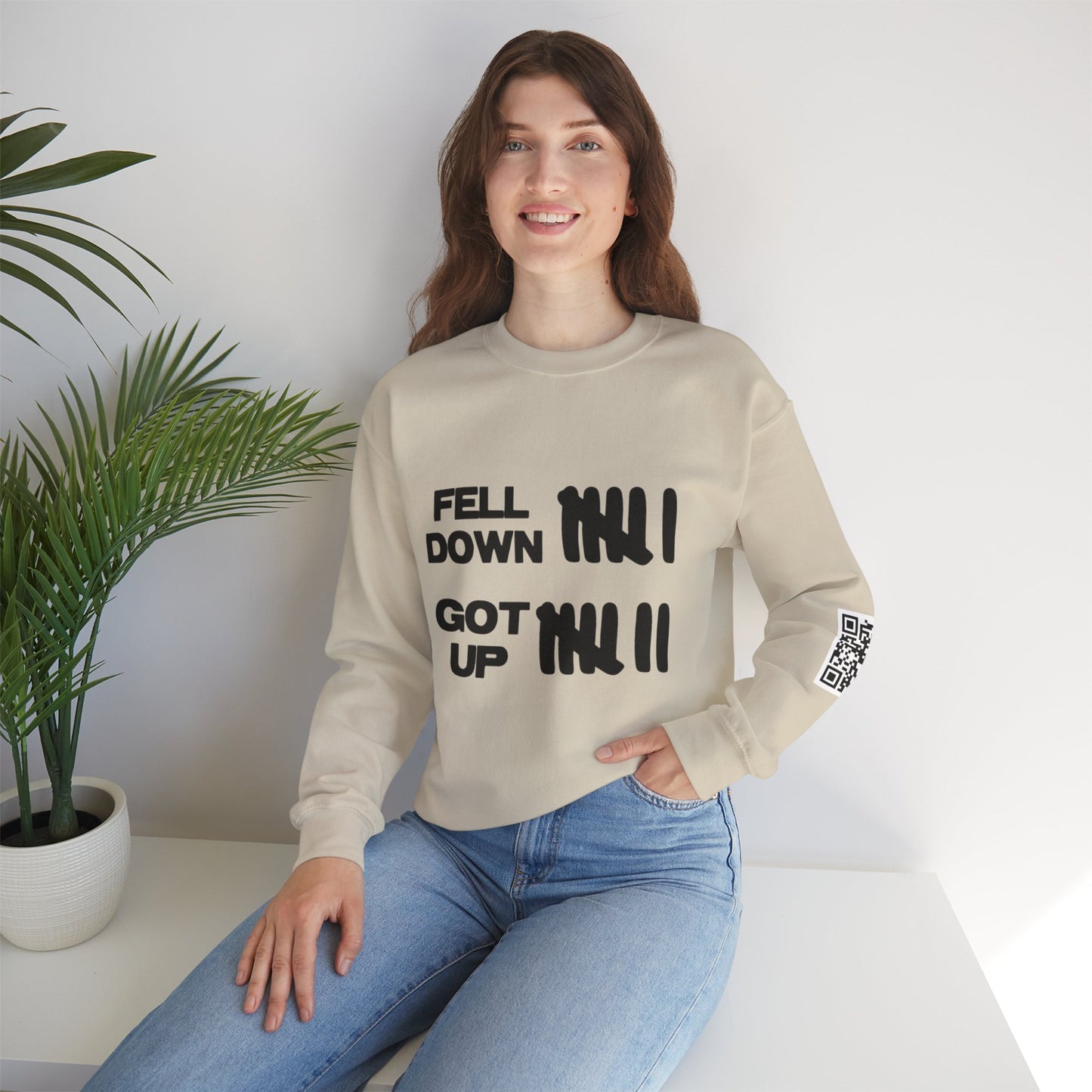 KFA™ | Fell Down.Got Up Crewneck Sweatshirt