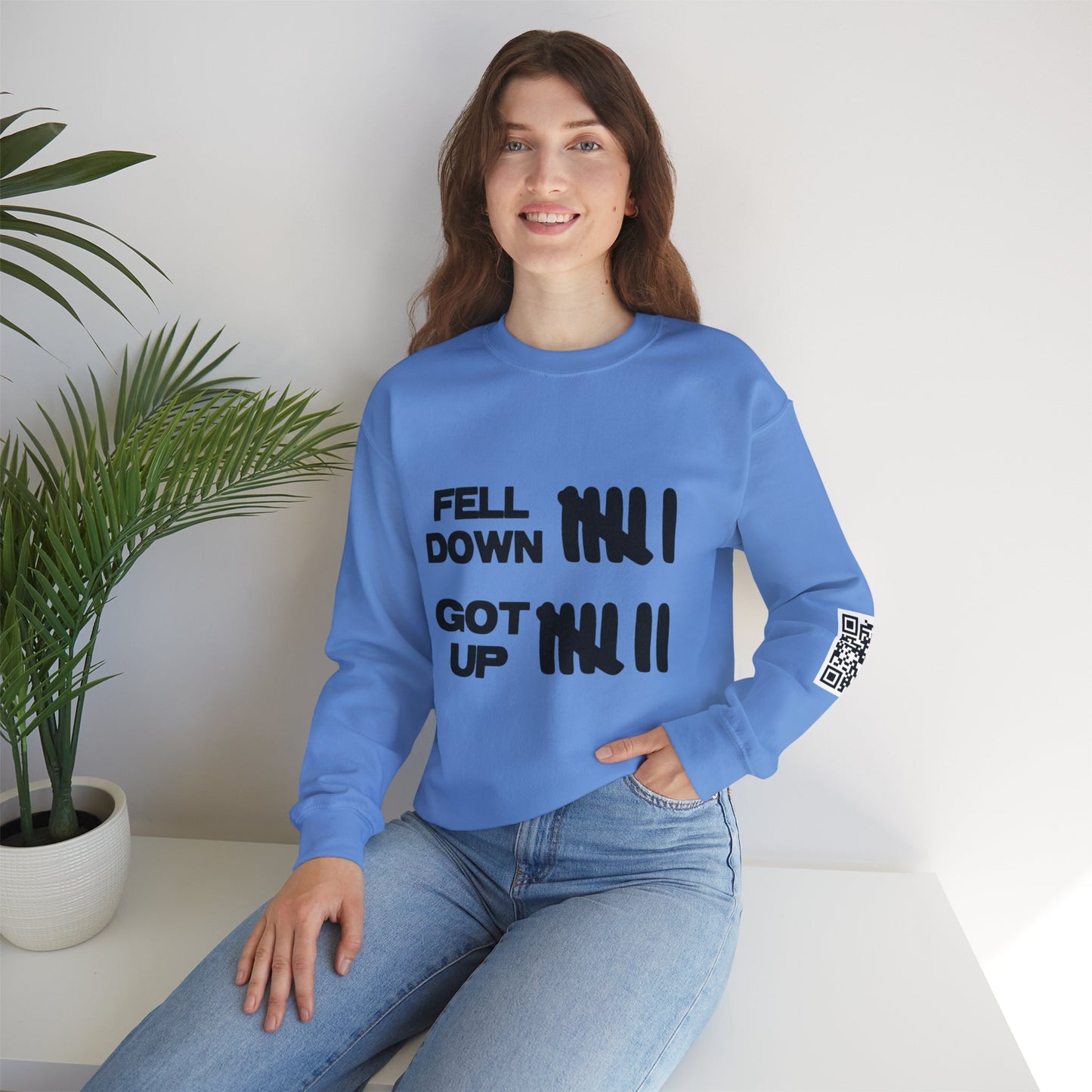 KFA™ | Fell Down.Got Up Crewneck Sweatshirt