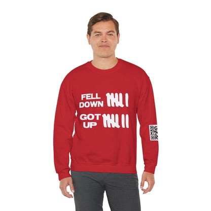 KFA™ | Fell Down.Got Up Crewneck Sweatshirt