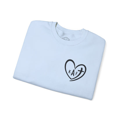 KFA™ Jesus Always Has My Back-Crewneck Sweatshirt