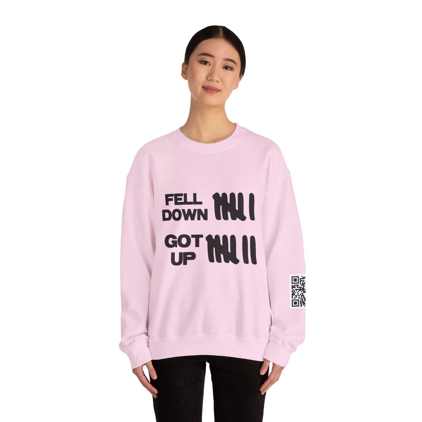 KFA™ | Fell Down.Got Up Crewneck Sweatshirt