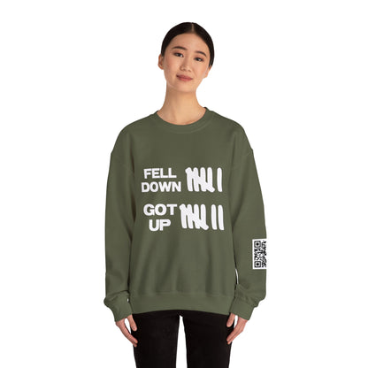 KFA™ | Fell Down.Got Up Crewneck Sweatshirt