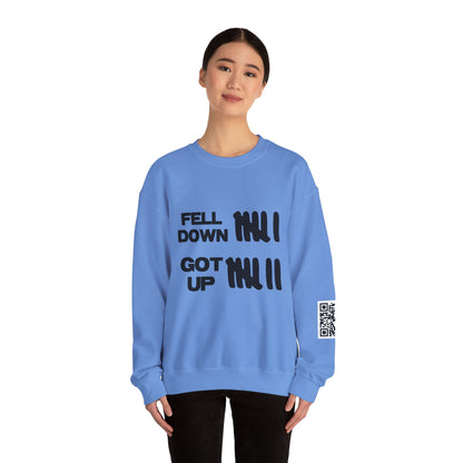 KFA™ | Fell Down.Got Up Crewneck Sweatshirt