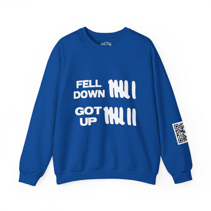 KFA™ | Fell Down.Got Up Crewneck Sweatshirt