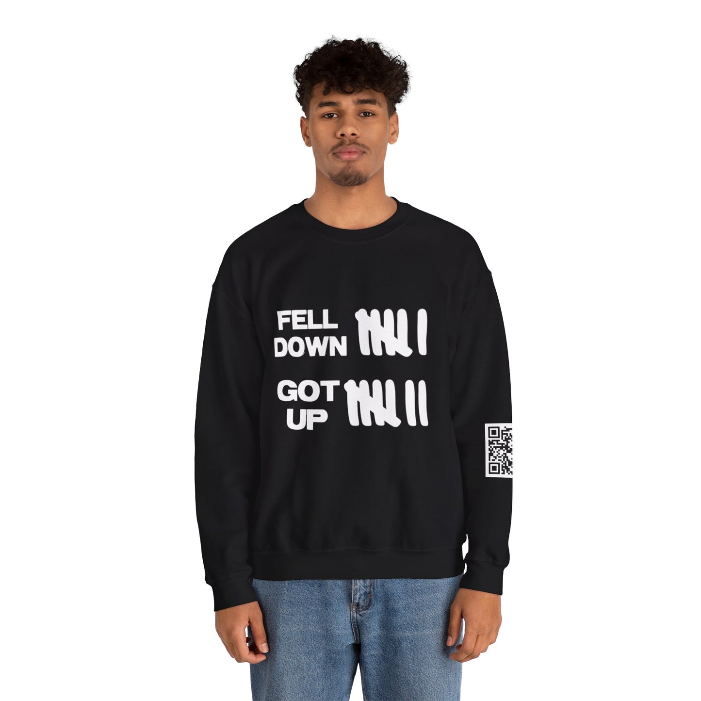 KFA™ | Fell Down.Got Up Crewneck Sweatshirt