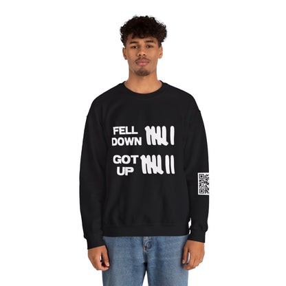 KFA™ | Fell Down.Got Up Crewneck Sweatshirt