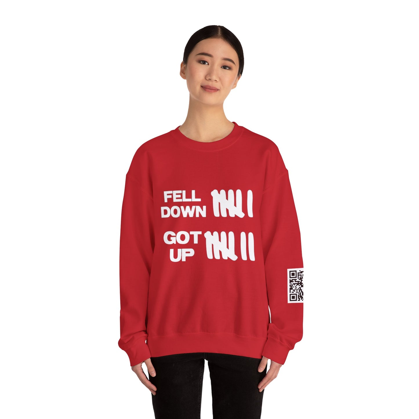 KFA™ | Fell Down.Got Up Crewneck Sweatshirt