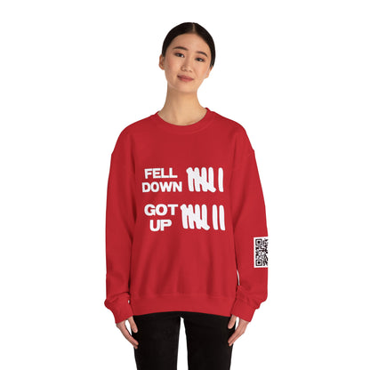 KFA™ | Fell Down.Got Up Crewneck Sweatshirt