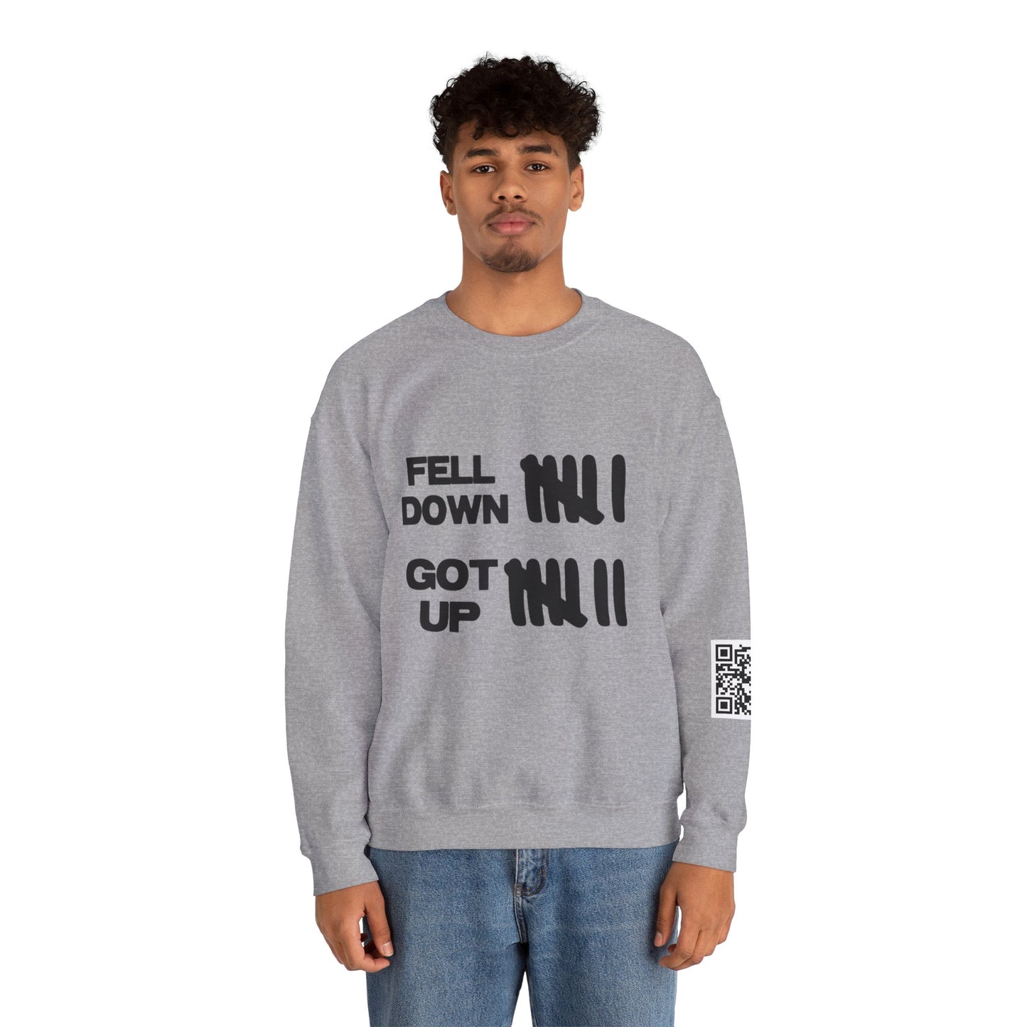 KFA™ | Fell Down.Got Up Crewneck Sweatshirt
