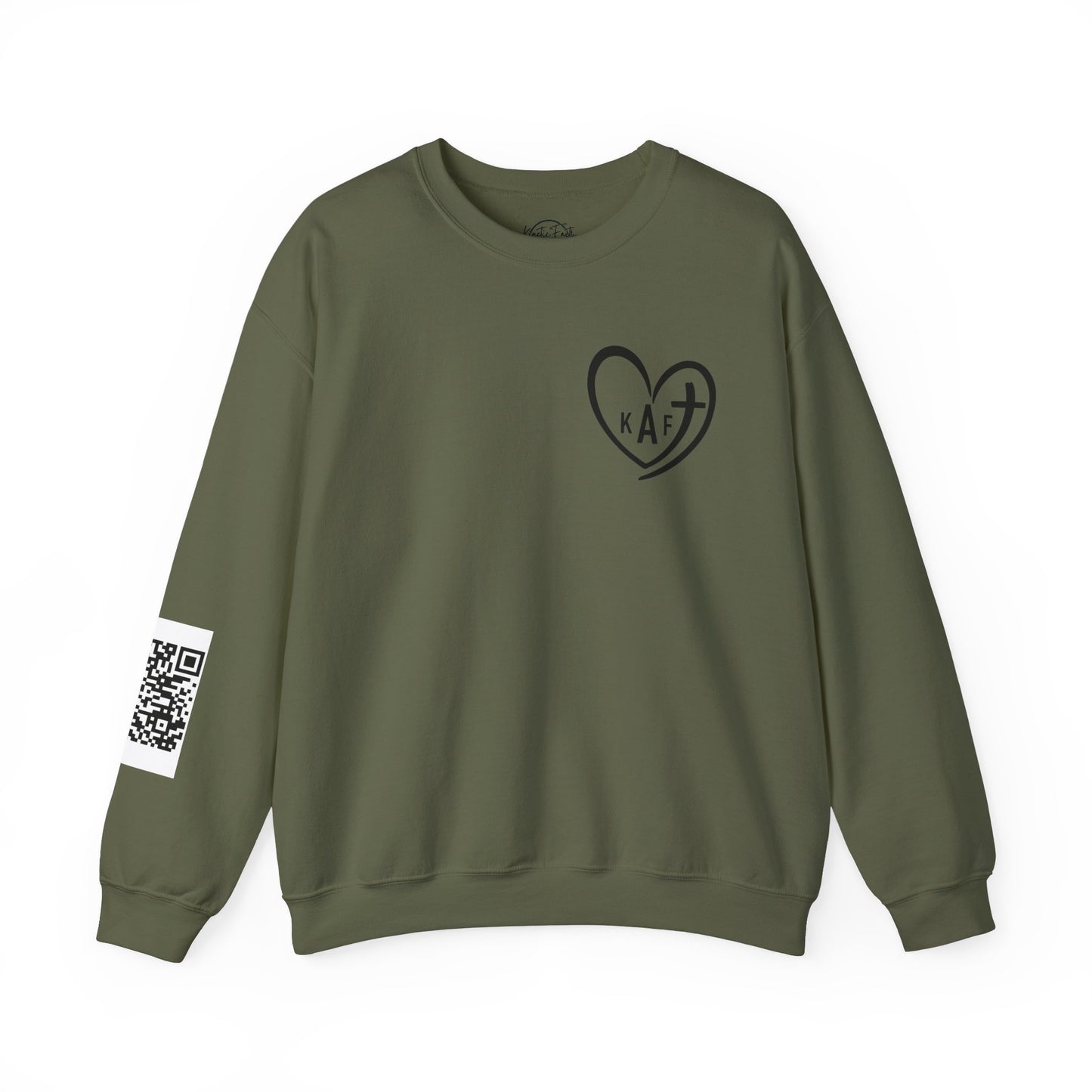 KFA™ Jesus Always Has My Back-Crewneck Sweatshirt