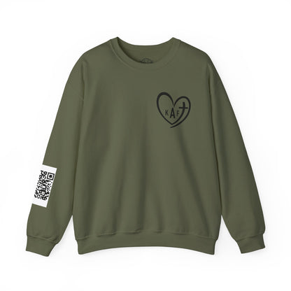 KFA™ Jesus Always Has My Back-Crewneck Sweatshirt