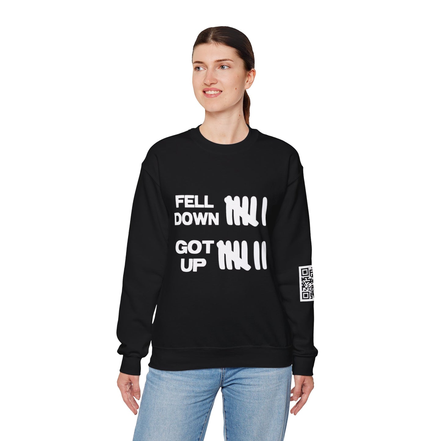 KFA™ | Fell Down.Got Up Crewneck Sweatshirt