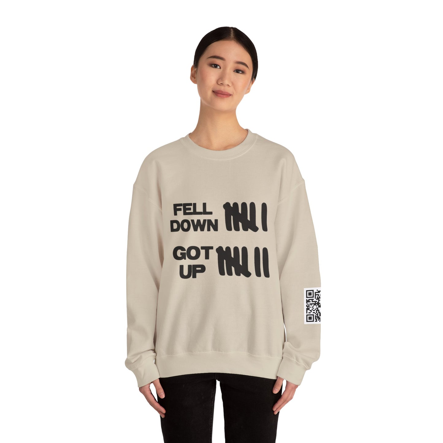 KFA™ | Fell Down.Got Up Crewneck Sweatshirt
