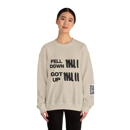 KFA™ | Fell Down.Got Up Crewneck Sweatshirt