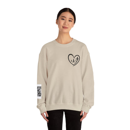 KFA™ Jesus Always Has My Back-Crewneck Sweatshirt