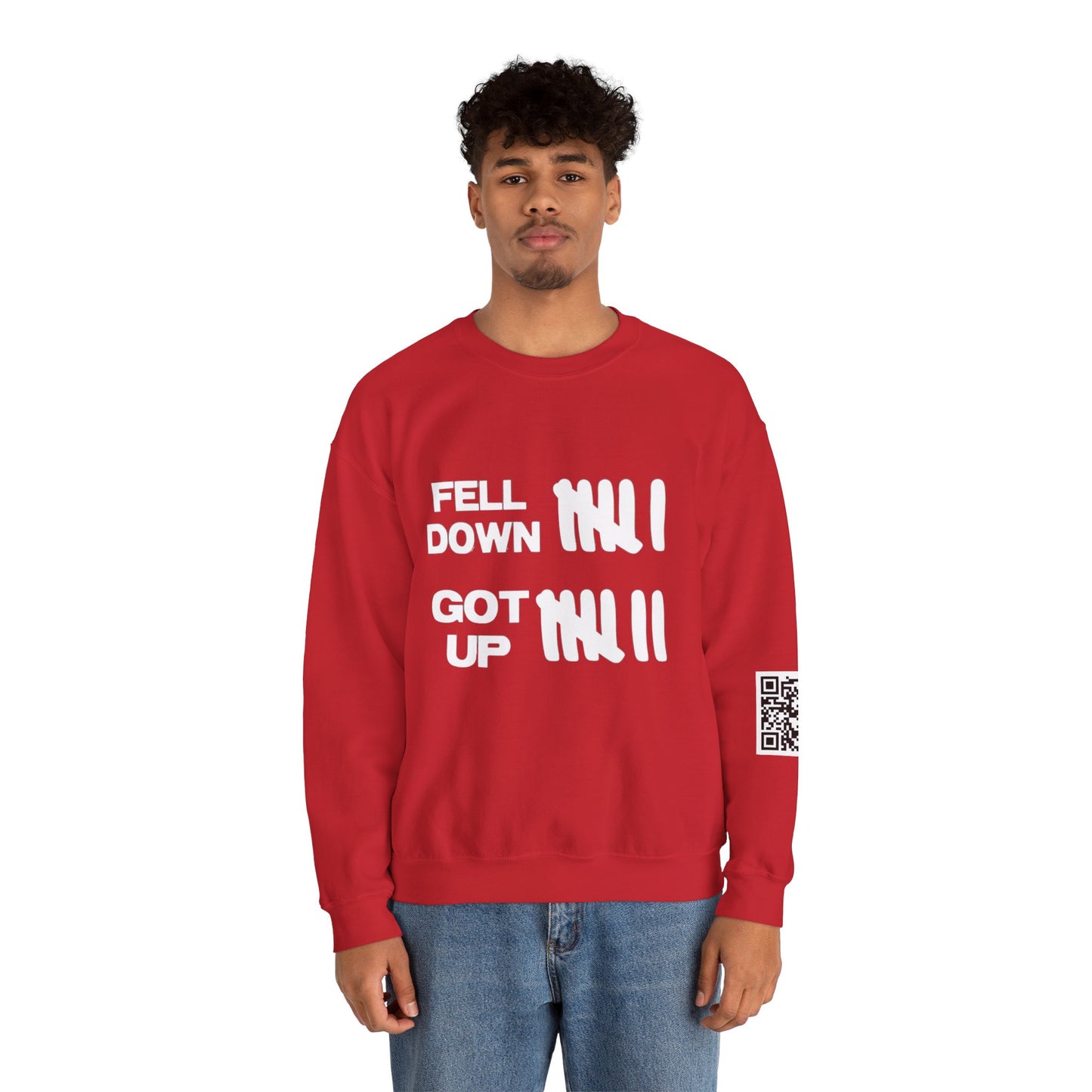 KFA™ | Fell Down.Got Up Crewneck Sweatshirt