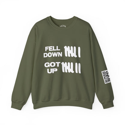 KFA™ | Fell Down.Got Up Crewneck Sweatshirt