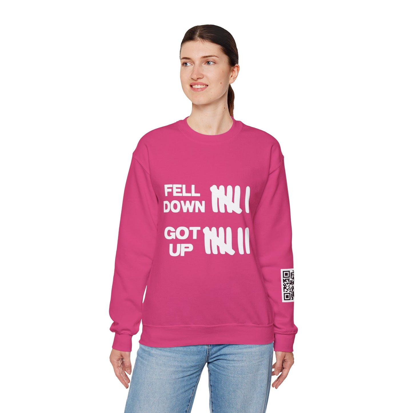 KFA™ | Fell Down.Got Up Crewneck Sweatshirt