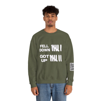 KFA™ | Fell Down.Got Up Crewneck Sweatshirt