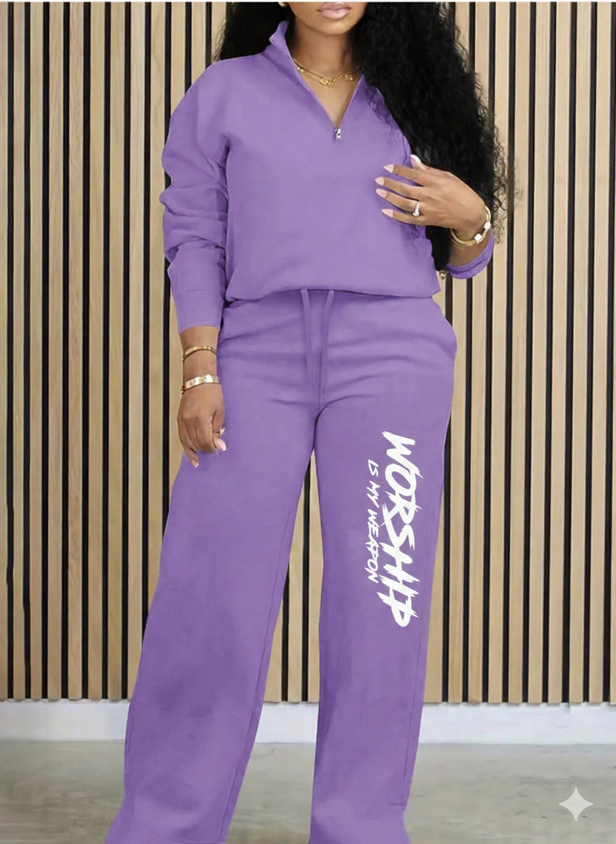 Worship is my Weapon | KFA Lounge Set